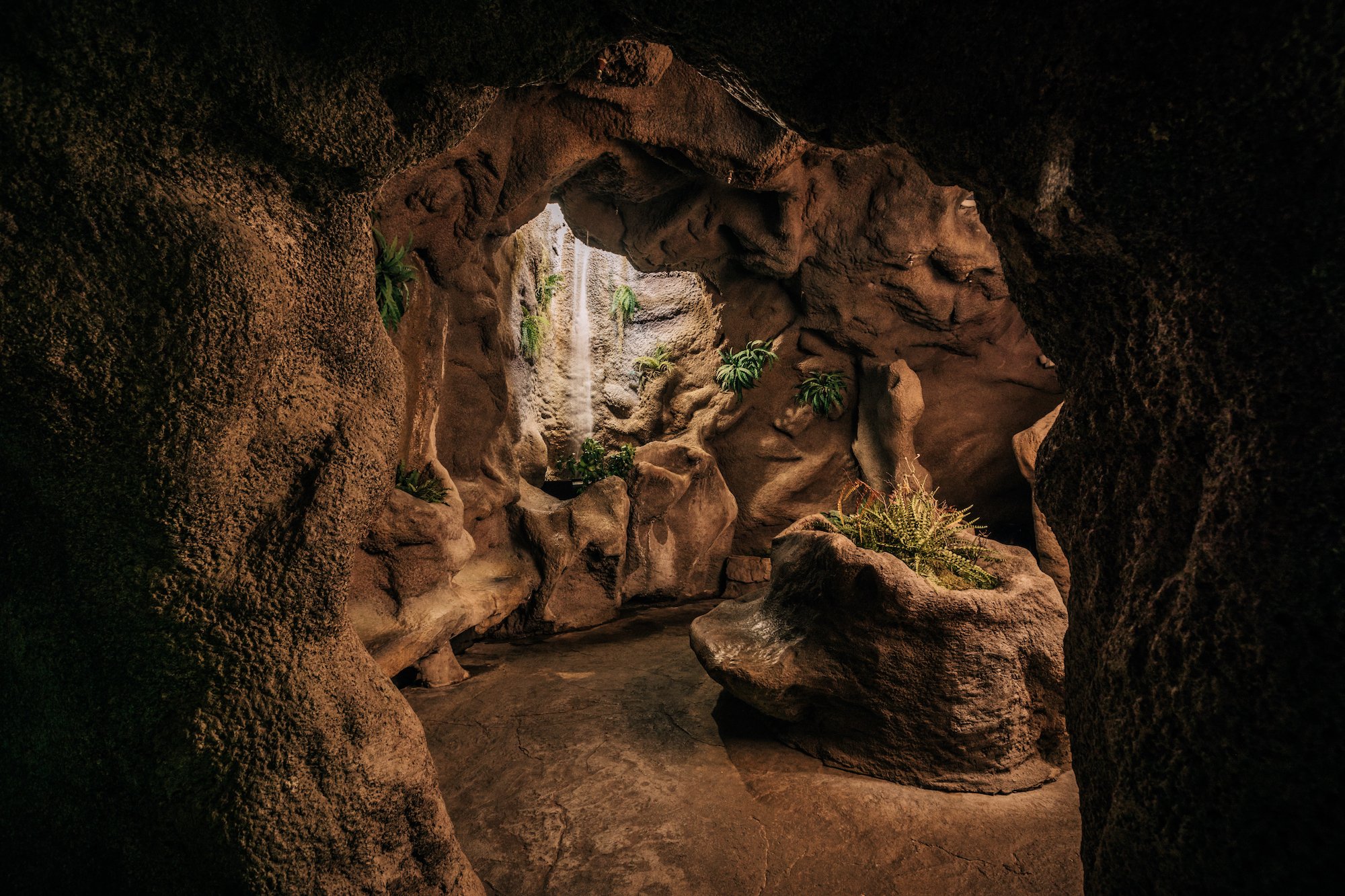 Grotto waterfall