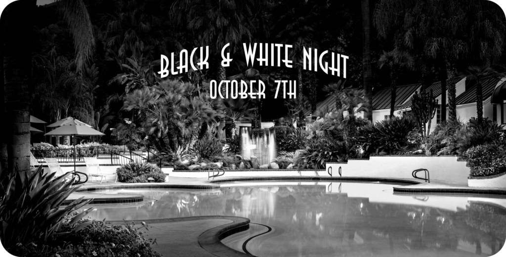 glen ivy black and white night