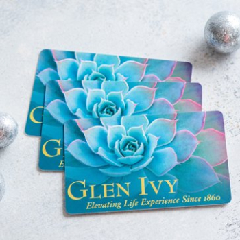 Glen Ivy gift cards are available for purchase 365 days a year. Limited sales offer discounts during holidays.