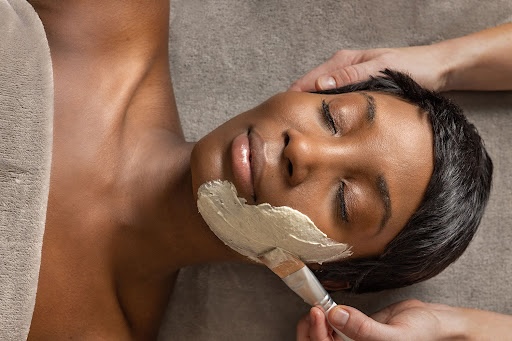 Women gets facial at Glen Ivy Hot Springs to combat winter skin dryness