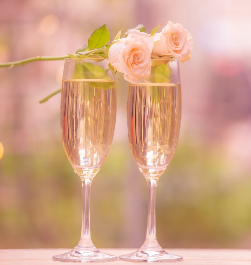 flutes and flowers image